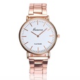 Alloy Fashion  Men s watch  Steel band rose alloy NHSY1277Steel band rose alloypicture9